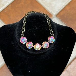 Accessories 806 By Pink Panache Bronze/AB Bracelet